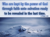 1 Peter 1:5